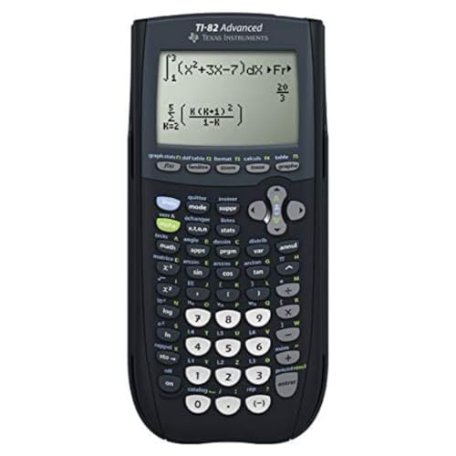 Ti-82 Advanced - Noir
