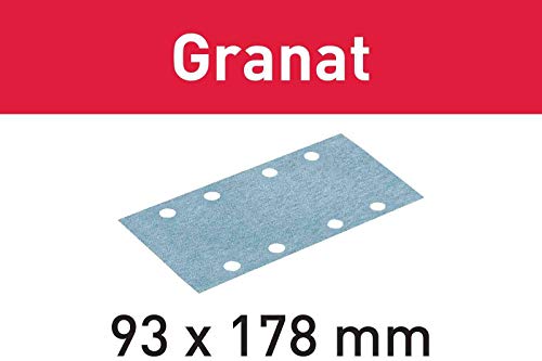 Festool Hoja De Lijar Stf 93X178 P180 Gr/100 Granat