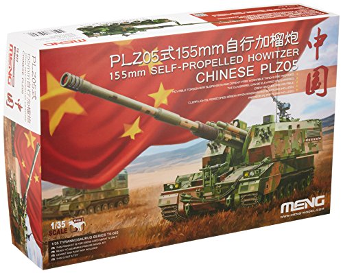 Meng Modellino Obice Semovente Cinese Plz05, 155 Mm, Scala 1:35 (Multicolore)