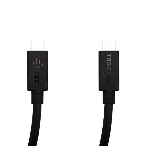 I-Tec Classe Thunderbolt 3 Cavo 150Cm Compatibile Con Usb-C - Trasmissione Dati Fino A 40 Gbps, Alimentazione Fino A 100W, Video Fino A 2X 4K/60Hz O 1