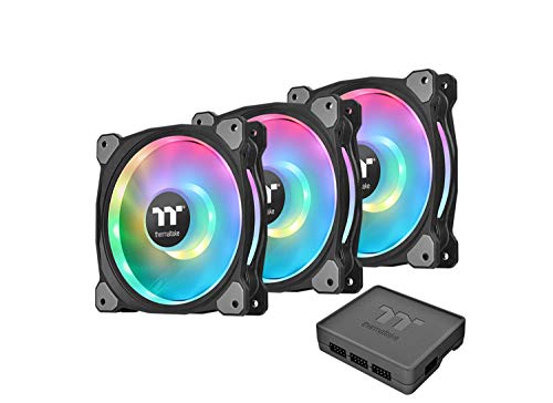 Thermaltake Compatible Riing Duo 14 Rgb Led-Lüfter - 140Mm 3Er Set
