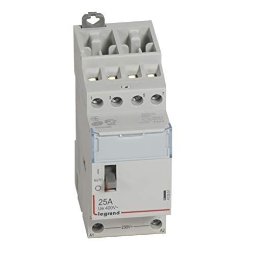 Legrand - Contattore 230 V, 4 Contatti, F- 25A+F121, 412551