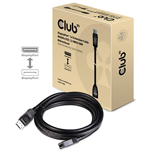 Club 3D Cac-1023 3 M Displayport Negro