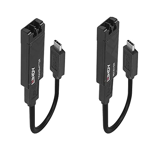 Lindy Extender - Fibra Ottica Usb 3.2, Tipo C, 100 M