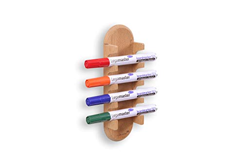Legamaster - Supporto Magnetico In Legno Per Pennarelli Cancellabili A Secco, Per Penne E Matite Per Uffici O Scuole
