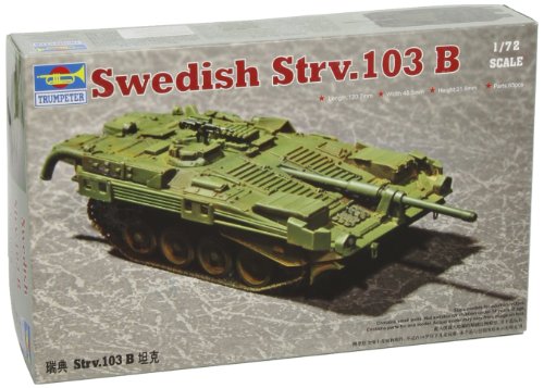 Faller Trumpeter 7248 - Modellino Carro Armato Svedese Strv 103B Mbt