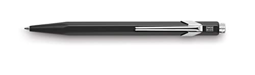 Caran D'Ache 849 - Penna A Sfera In Metallo "Metal-X", Colore: Nero