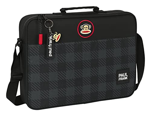 Safta Paul Frank Campers - Portafogli Extra Scolastici, Valigetta Portatodo, Borsa A Tracolla, Comoda E Versatile, Qualità E Resistenza, 38 X 6 X 28 C
