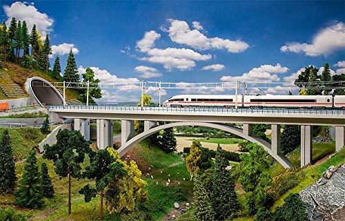 Faller- Moderne Bogenbrücke Kit Di Montaggio Per Modellino, Colore Vari, 222573