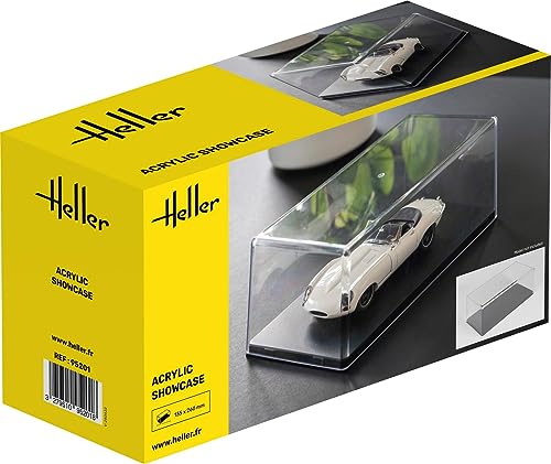 Heller 95201 Acrylic Showcase 252 X 127 X 80 Mm 1/20-1/48