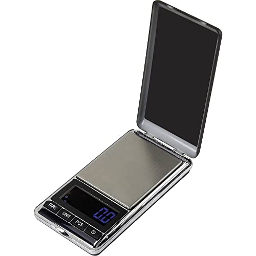 Basetech Sjs-60007 Bilancia Tascabile Portata Max. 500 G Risoluzione 0.1 G A Batteria Argento