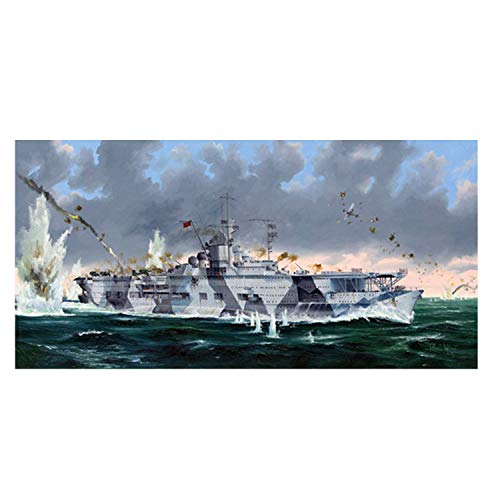 Trumpeter- Modellino Da Costruire German Navy Aircraft Carrier Dkm Graf Zeppelin, Colore Multi-Colord, 05627