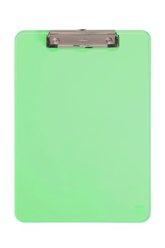 Maul |, Cartella Porta Blocco In Plastica, A4, Con Pinza Verde