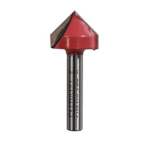 Faithfull Fairb51 Router Bit Tc V Groove 1/4In 13.0Mm X 19.1Mm