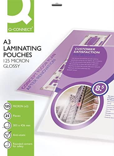 Connect Lamination Film 125 Micron 303 X 426 Mm