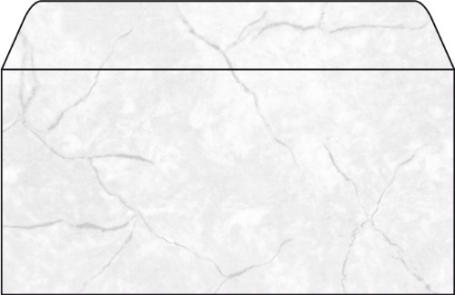 Sigel Du184 Buste Con Motivo Pergamena Grigio Chiaro, Formato Dl (11 X 22 Cm), 50 Pezzi