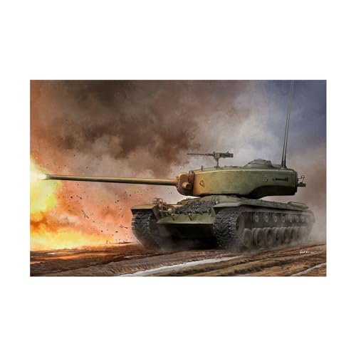 Hobby Boss 84513 - Us T34 Heavy Tank - Scala 1/35 - Scatola Di Montaggio In Plastica