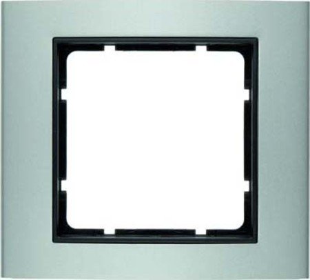 Hager B3 – Cornice 1 Elemento Alluminio