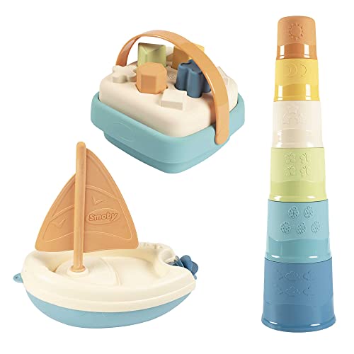 Smoby- Cofanetto Sveglia E Bagno, Multicolore, 7/140605