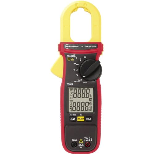 Acd-14-Pro-Eur Pinza Contatore Ac Trms Dual Display, 600 A, Ganascia 30 Mm