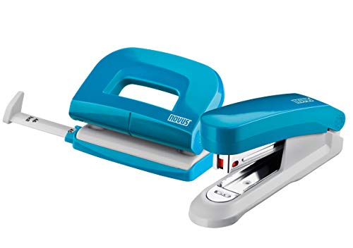 Novus 020 – 1874 – Set Da Scrivania Twin Set Cucitrice Con Perforatrice E 15/E 210, Nero