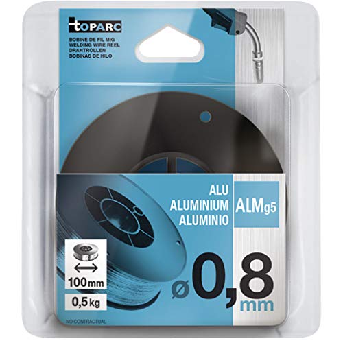 Gys Alu Alsi12 - Filo In Acciaio Galvanizzato Adatto A Rocchetti Da 100 Mm, 0,8 Mm, 0,5 Kg