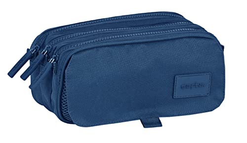 Safta - Astuccio Triple Big, Astuccio Per Bambini, Ideale Per Bambini In Età Scolare, Comodo E Versatile, Qualità E Resistenza, 21,5 X 8 X 10 Cm, Colo