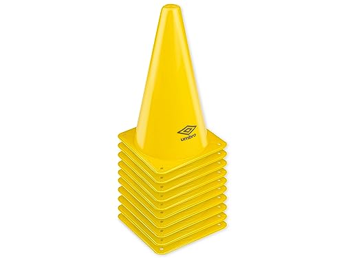Umbro, Piloni Gioventù Unisex, Giallo, Normale