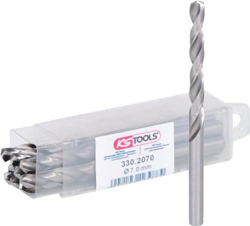 Ks Tools 330.2070 Punta Elicoidale Hss-G,7Mm,Cf.Da 10