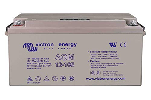 Victron Energy, Agm 12V 165Ah Deep Cycle Batteria