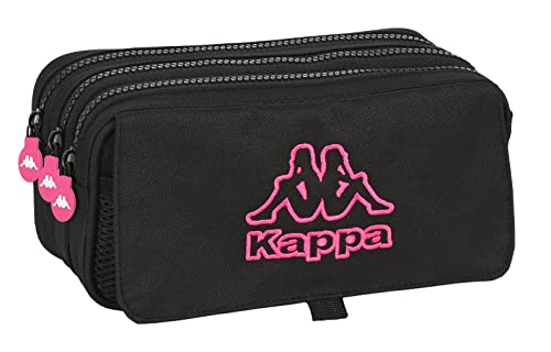 Safta Kappa - Astuccio Triplo Big, Astuccio Per Bambini, Ideale Per Bambini Dai 5 Ai 14 Anni, Comodo E Versatile, Qualità E Resistenza, 21,5 X 8 X 10