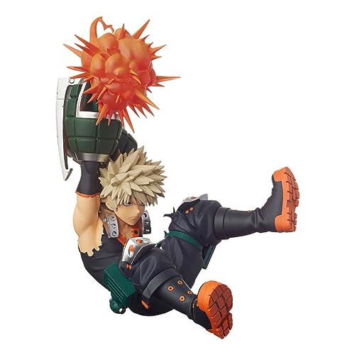 Banpresto My Hero Academia-Katsuki Bakugo-Figurine 9Cm, Multicolore, Mediano