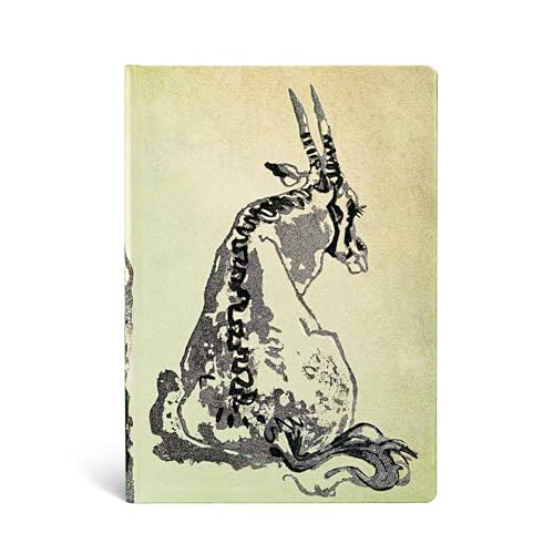 Paperblanks Diari A Copertina Rigida Orice Solitario | Righe | Midi (130 × 180 Mm)