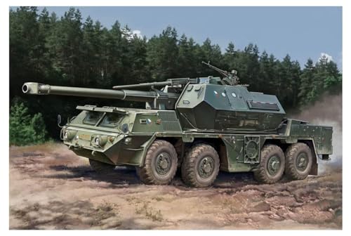 Hobbyboss-1/72 152 Mm Shkh Dana Vz77 Modellino Di Kit, Colore Mehrfarbig, 382941