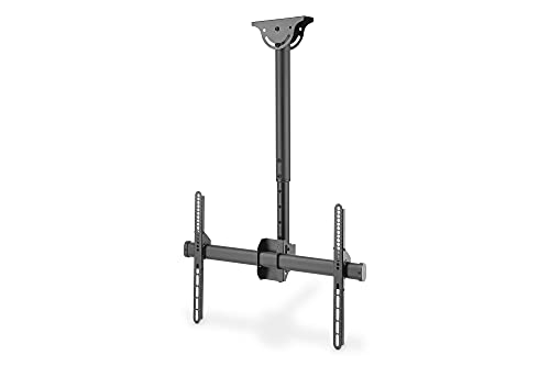 Supporto Da Soffitto Per Monitor/Tv 37-70", 50 Kg Max, 560-910 Mm, Nero