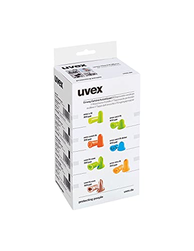 Uvex 2112 118 Geformte Ohrstöpsel Spender Refill Snr24 (300 Stück)
