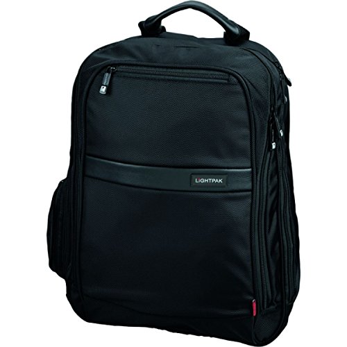 Lightpak Zaino Per Portatile In Nylon Pu, Nero