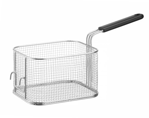 Hendi Cestello Per Friggere, Cestello Frittura, Cestello Per Patatine Fritte, Con Manico, Da Utilizzare Con Hendi Friggitrici 2207208, 207307, 209202,