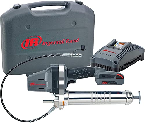 Ingersoll Rand Lub5130-K12-Eu Ingersoll Rand Lub3150-K12-Eu - Kit Con Pistola Di Ingrassaggio Cordless Iq 20V, 1 Batteria Agli Ioni Di Litio Bl2012 Da