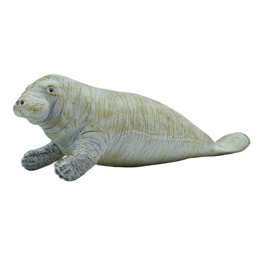 Safari Ltd- Manatee, Colore Grigio, Bianco, 273929