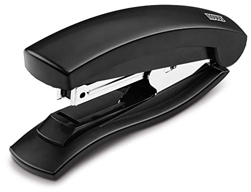 Novus C 3Fc - Cucitrice Piatta (30 Fogli, Capacità Di Spillatura Tra Cui 200 Graffette, Per Ufficio E Posto Di Lavoro), Colore: Nero