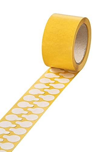 Veloflex Velocoll 201500 – Marchette Di Chiusura, Diametro: Ø 15 Mm, Adesivo Su Entrambi I Lati, Incollaggio: Permanente, 1 Rotolo