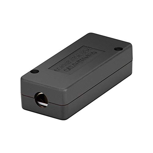 Goobay 96101 Scatola Di Connessione/Di Collegamento Rete Cat 6+, Stp, Nero