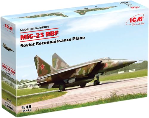 Icm 48904 - Modellino Mig-25 Rbf, Soviet Reconnaissance Plane