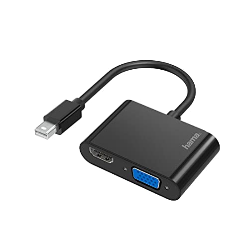 Hama Adattatore Da Mini Displayport A Hdmi Femmina (Adattatore Video, Mini Dp A Hdmi, Mini Displayport A Hdmi, Convertitore Audio Video, Ultra Hd 4K,