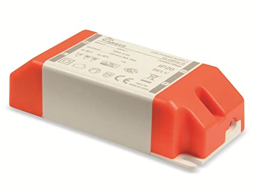 Inter-Tech Alimentatore Di Rete Led, Trasformatore Led12-15, 15 W, 12 V, 1250 Ma, Ip20