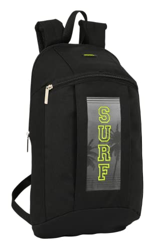 Sac À Dos Enfant Safta Surf Mini Noir (22 X 39 X 10 Cm)
