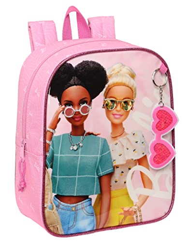 Safta Zaino Guarderia Adapt.Carro Barbie Girl, Rosa, Estándar, Casual