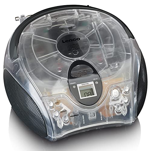Lenco Scd-24Tr Radio Portátil Digital Transparente