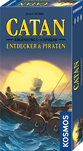 Catan - Ergänzung 5-6 Spieler - Entdecker & Piraten